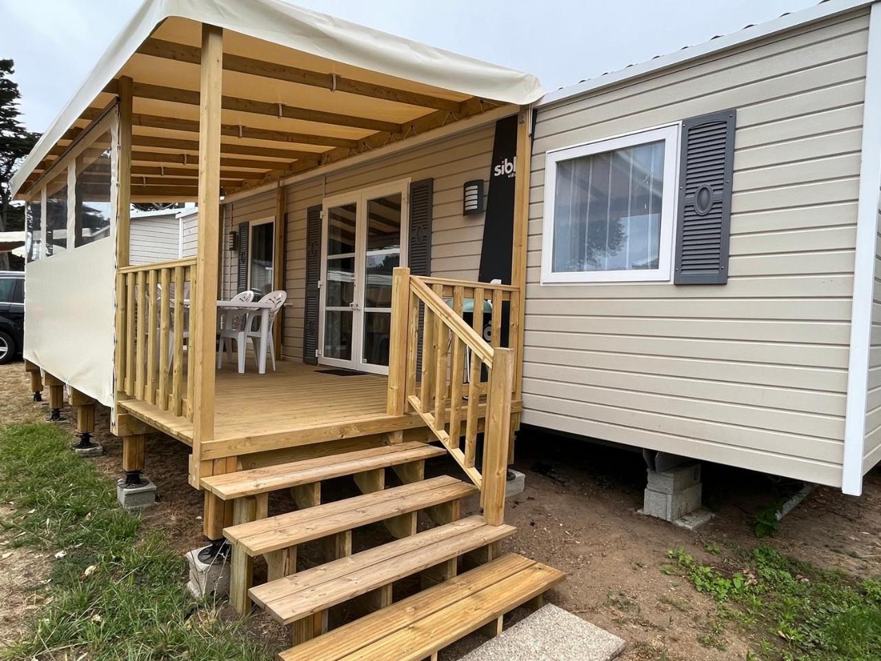 Mobilhomes Quiberon Camping Conguel - Bord De Mer Bagian luar foto