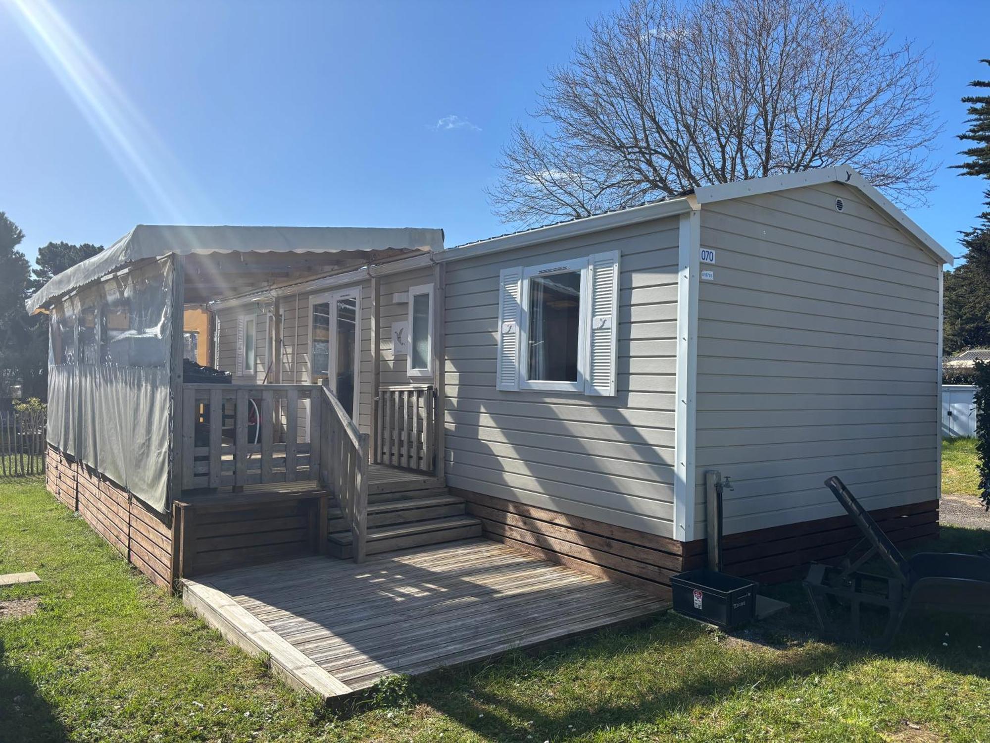 Mobilhomes Quiberon Camping Conguel - Bord De Mer Bagian luar foto